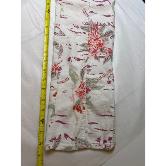 MOTHER Denim The Springy Straight Leg Ankle Pants In Aloha. Size 23. NWOT - Picture 10 of 10